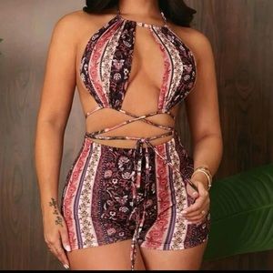 Cute bohemian summer set